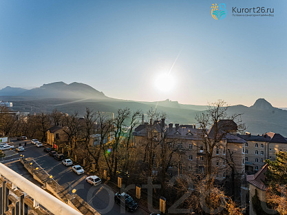 Санаторий «им. С.М. Кирова» Железноводск. Вид из номера